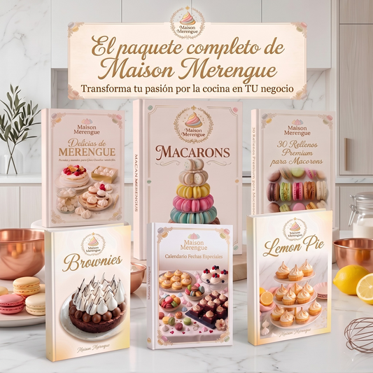 Maison Merengue: Aprende la Técnica y empezá a vender tus productos en 7 días